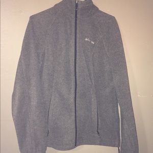 Grey Columbia zip up jacket